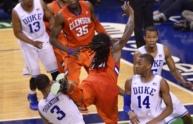 Controversial calls lift Duke over Clemson in ACC Tourney